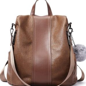 Women Backpack Purse Soft PU Leather bag
